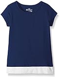 Scout + Ro Girls' Short-Sleeve Knit Top With Eyelet Trim