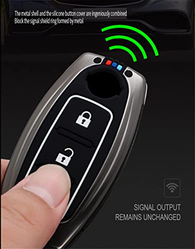 MELTSUN Autosleutel beschermhoes, Fit voor nissan juke leaf micra k12 note patrol qashqai j11 j10 tiida versa x-trail… - Image 5