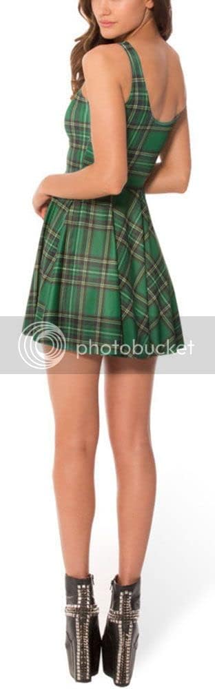 Sister Amy® Women's Galaxy Printed Elastic Sleeveless Shaping Camisole Skater - Image 2