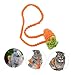 Happyyami Costume Bag Adorable Portable Mini Pet Accessory for Bunnies and Pets for Parties Festivals and Photoshoots Carrot Design