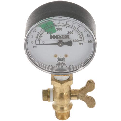 Mavrik Exact FIT for STERO 0P-651136 Gauge Pressure 2-1/2, 60 PSI Replacement Part