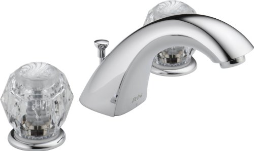 DELTA FAUCET 3544LF-WFMPU, 4.75 x 16.00 x 4.75 inches, Chrome