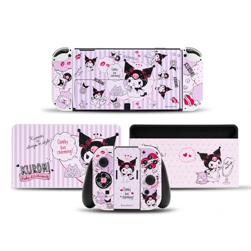 Kuitmor Kuromi Switch OLED Skins Set