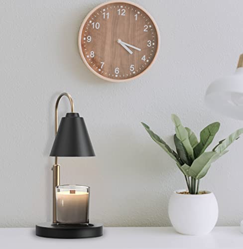 Efolki Candle Warmer Lamp With 2 Bulbs, Electric Candle Lamp Dimmable, Top Melting For Scented Wax, Candle Wax Melter For Scented Candles, Compatible With Small & Large Jar Candles #TOP5