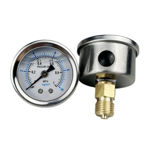 Manomètre résistant aux chocs YN40Z M14*1,5 de 0 à 2,5 MPa pour mesure de pression axiale