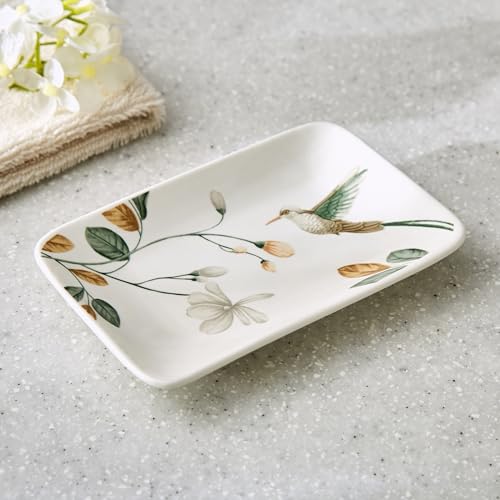 Image of Home Centre Mekong Kralix Ceramic Printed Soap Dish
