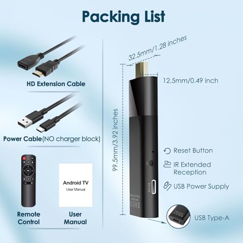 4K Tv Stick 2GB Ram 16GB Quad-Core 64Bit Dual 2.4G/5G Wifi HDR10+ Ultra Usb Hd Smart Tv Stick Box Streaming Media (Stick1.1) - 5
