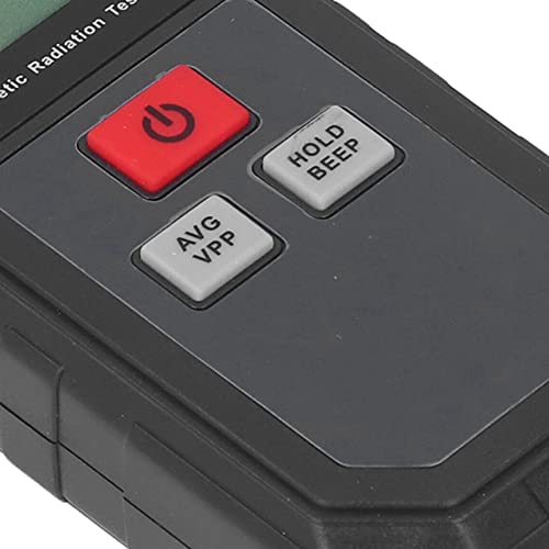 Detector portátil EMF con pantalla LCD digital miniatura 6