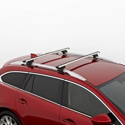 Genuine Mazda 6 Estate 2012 Onwards Roof Rack Bars For Raised Rails GHP9-V4-701