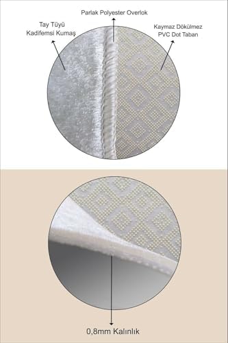 Resim Pelangi Siyah Zemin Çaydanlık Fincan Meyve Desenli Yıkanabilir Kaymaz Taban Leke Tutmaz Modern Mutfak Halısı, Siyah 180 x 250 