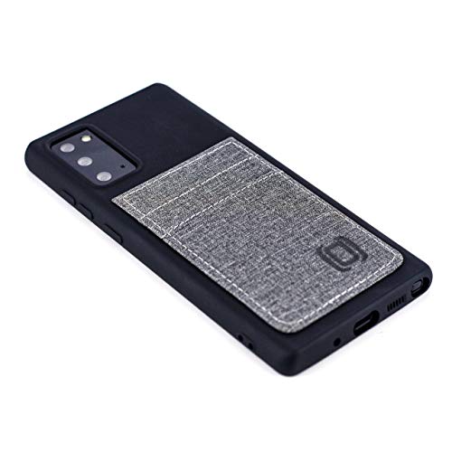 Étui premium Galaxy Note 20 Luxe M2T Dockem en cuir synthétique style toile - 6