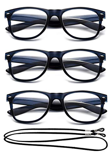 Big Frame Reading Glasses Men Women Comfortable Stylish Simple Reading Glasses