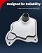 VEHICODE Automatic CVT Transmission Filter Kit Compatible with Nissan Pathfinder Maxima Murano Rogue Sport, Trans Oil Pan Fluid Change Service Kit Replace 31726-28X0A, 31728-29X0D