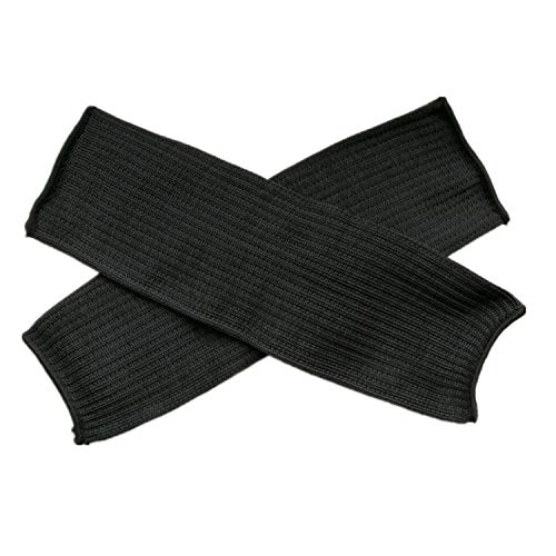 XUMING Mangas de Trabajo Resistentes al Corte, Protección CE EN388 Clase 5, Material de terileno de Alambre de Acero, Longitud 380Mm, Ligero para jardinería de Trabajo Pesado: un par