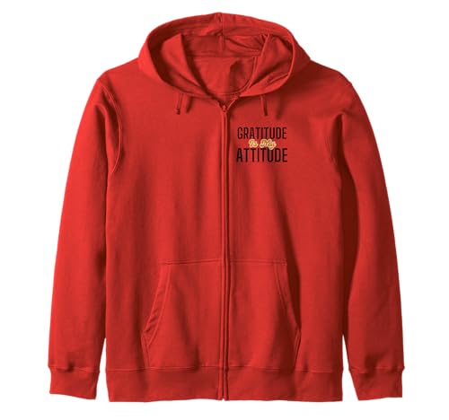 Christian Thanksgiving Gratitude Design Zip Hoodie