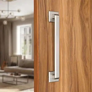 LAPO Cool Door Handles for Main Door | Main Door Handle | Door Handle | Zinc Alloy(14 inches- Pack of 1) Matt Finish | 3 Years Warranty