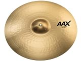 Sabian Cymbal Variety Package, AAX Praise and Worship Set Brilliant Finish, (14' hats, 16' & 18' crashes, 21' ride, Free 10' splash) (25005XC-PWB)