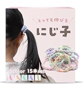 Amazon.co.jp: [iijo] ヘアゴム もふ子 14本セット おしゃれ シンプル