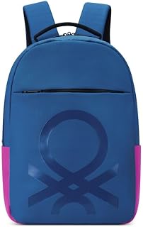 x United Colors of Benetton – FABRICA – Mochila flexible 43 cm x 30 cm x 14 cm – 19 L – XS