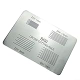 Kreuzschnitt-Haftungsprüfer aus Edelstahl, 100 Raster-Beschichtung, Kratzbrett mit 1/1,5/2/3 mm Abstand für Lackfilm-Haltbarkeitstests