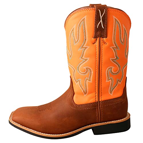 Image of Twisted X Kid's 9 inch Top Hand Square Toe Cowboy Boots