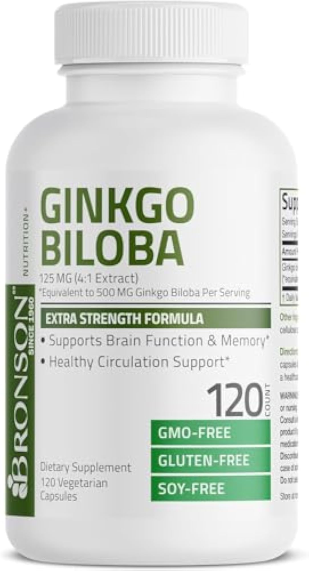 WITFY Ginkgo Biloba Extra Supports Brain Function