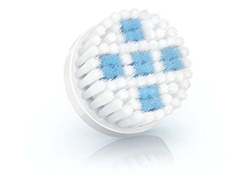 Preisvergleich Produktbild Philips SC5996 / 00 Ersatzbürstenkopf für VisaPure, porentiefe Reinigung, weiß / blau