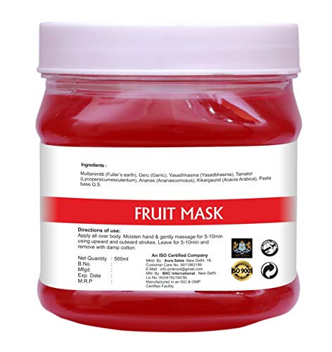 Image of Pink Root Almond Cream 500gm with Fruit Mask 500gm