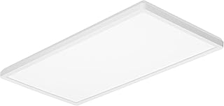 LED Panel Deckenleuchte 60x30cm, Einstellbare Farbtemperatur 3000/4000/6000K, 24 Watt, 2400lm, CRI>80, IP20, UGR<22, Büro, Wohnzimmer