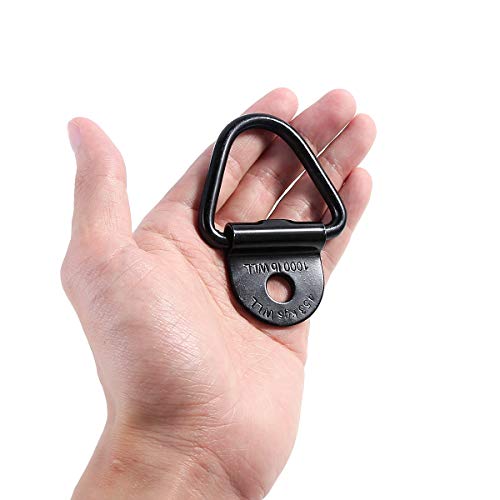 Dealpeak Cargo Tie Downs Anchors,8Pcs Heavy Duty V-Ring Bolton Trailers Anchor For Trucks And Warehouse Trailer Cargo Rope Bolt On Surface Mounting Clip #TOP4
