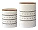 2-Pc Small Aztec Design Canister Set