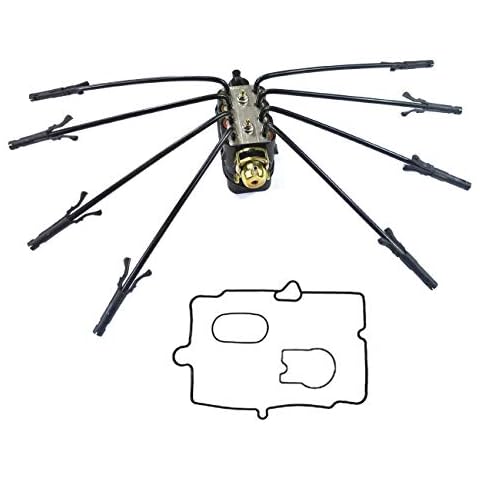 TamerX Vortec Spider Fuel Injector Assembly with Plenum Gasket Kit, Compatible with Chevrolet/GMC 5.0L/5.7L Cover