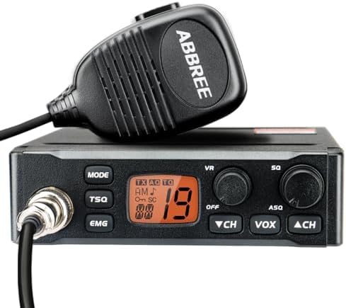 Amazon.com: ABBREE CB Radio for Truckers Long Range AM FM Professional ...