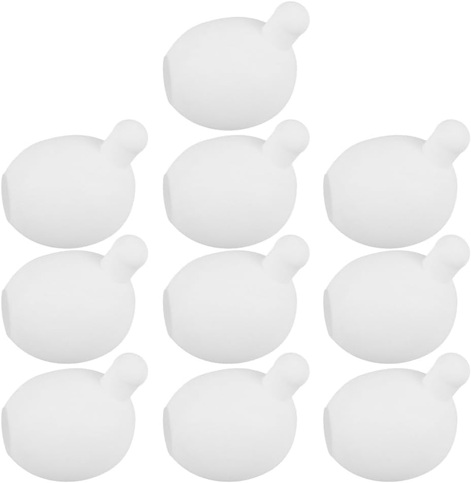 DOITOOL 20Pcs Bubble Inner Core Ball Accessories 2.48In Silicone Inserts for DIY Doll Making Squeeze Toy Cores Stress Relief and Crochet Toy Supplies