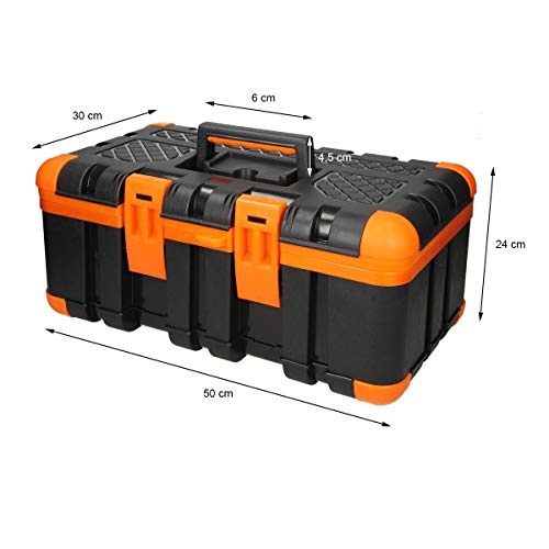 ECD Germany Cassetta Porta Utensili 50x30x24 cm