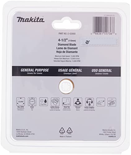 Makita General Purpose Diamond Blade