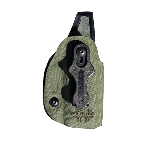 Safariland 20 Species IWB Holster, Compatible with Springfield Armory Hellcat, Cordura Camo Green, Right Hand
