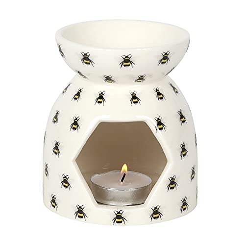 Image of All Over Bee Oil Burner - Bee Oil Burner