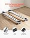 VEVOR Heavy Duty Furniture Appliances Rollers, Extendable Appliance Rollers Mobile Washing Machine Base, Fridge Stand Dolly Movers for Refrigerators, Dryers, Dishwashers, White