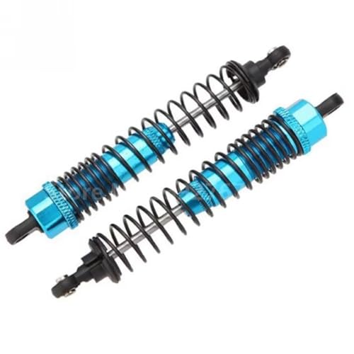 RC�J�[�I�C���V���b�N�A�u�\�[�o�[ For HSP 94108 1/10 RC�J�[ 4WD �I�t���[�h �����X�^�[�g���b�N�p �A�b�v�O���[�h�p�[�c �A���~�V���b�N�A�u�\�[�o�[(Blue)