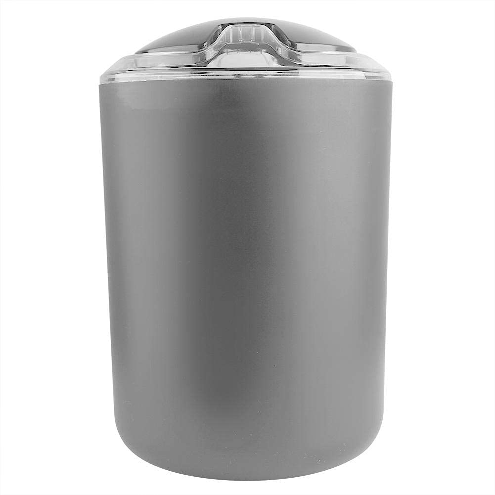 Ejoyous Conjunto DE BAÑO DE 6 Piezas Accesorios de baño Porta dispensador de jabón WC Cepillo BAÑO Accesorios(Gris)