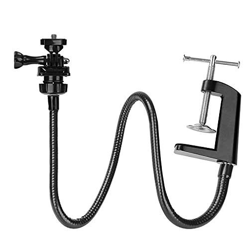 Webcam-Ständer, verbesserte Webcam-Halterung mit flexiblem Schwanenhals-Arm und Klemme, passend für Webcam C920, C922, C930
