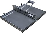 Premium-Qualität: Diese Rillmaschine besteht aus einer Ganzmetallkonstruktion, ist stark und langlebig, hat hochwertige Stahlklingen und ist rissbeständiger als Kunststoffkanten auf dem Markt