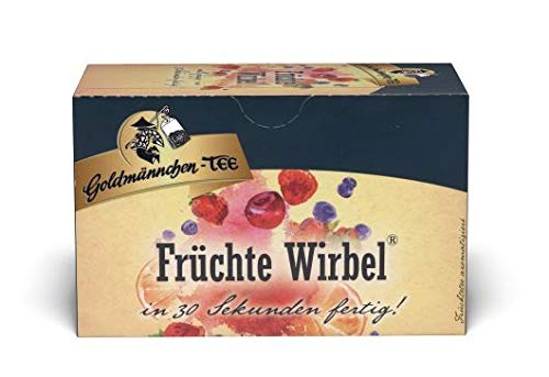 Goldmännchen-Tee Früchte Wirbel