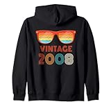 Photo Gallery vintage 2008 anni 70 anni 80 occhiali da sole classici stile retrò compleanno felpa con cappuccio Photo Gallery vintage 2008 anni 70 anni 80 occhiali da sole classici stile retrò compleanno felpa con cappuccio