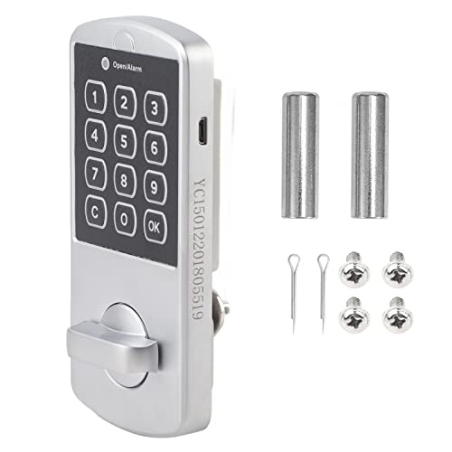 Serrure de porte d'armoire avec alarme de 4 tentatives erronées et code sécurisé - 7