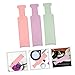 minkissy 3 Pcs Highlighting Paddle Board Set for Hair Dyeing Curved Comb Design Easy Application for Highlights Suitable for Hair Coloring for Salon and Home Use