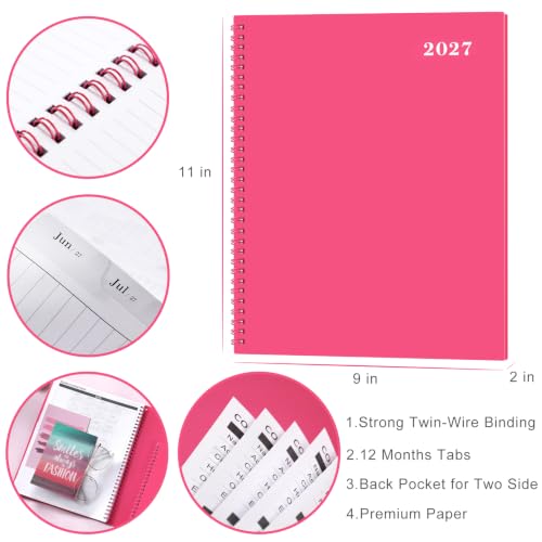 Image of 2027 Monthly Planner - 2027 Planner, Jan. 2027 - Dec. 2027, 8.5 inch x 11 inch
