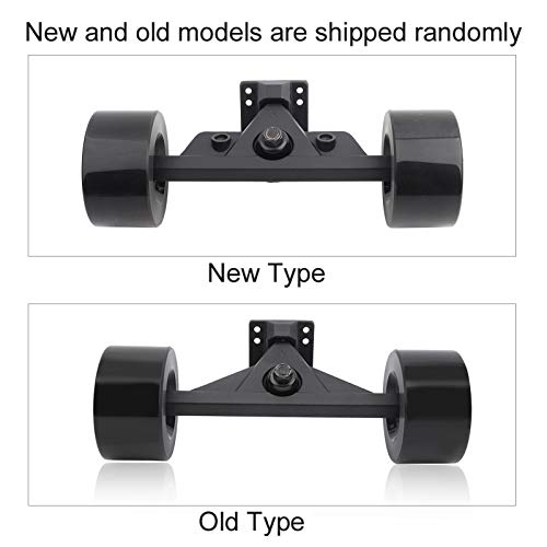 Caminhão de skate com roda, motor elétrico de cubo de skate, 28x11cm Caminhão de skate Robusto Duráv