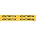 Brady 7148-4, 79827 Self-Sticking Vinyl Pipe Marker, (Pack of 50 Cards)